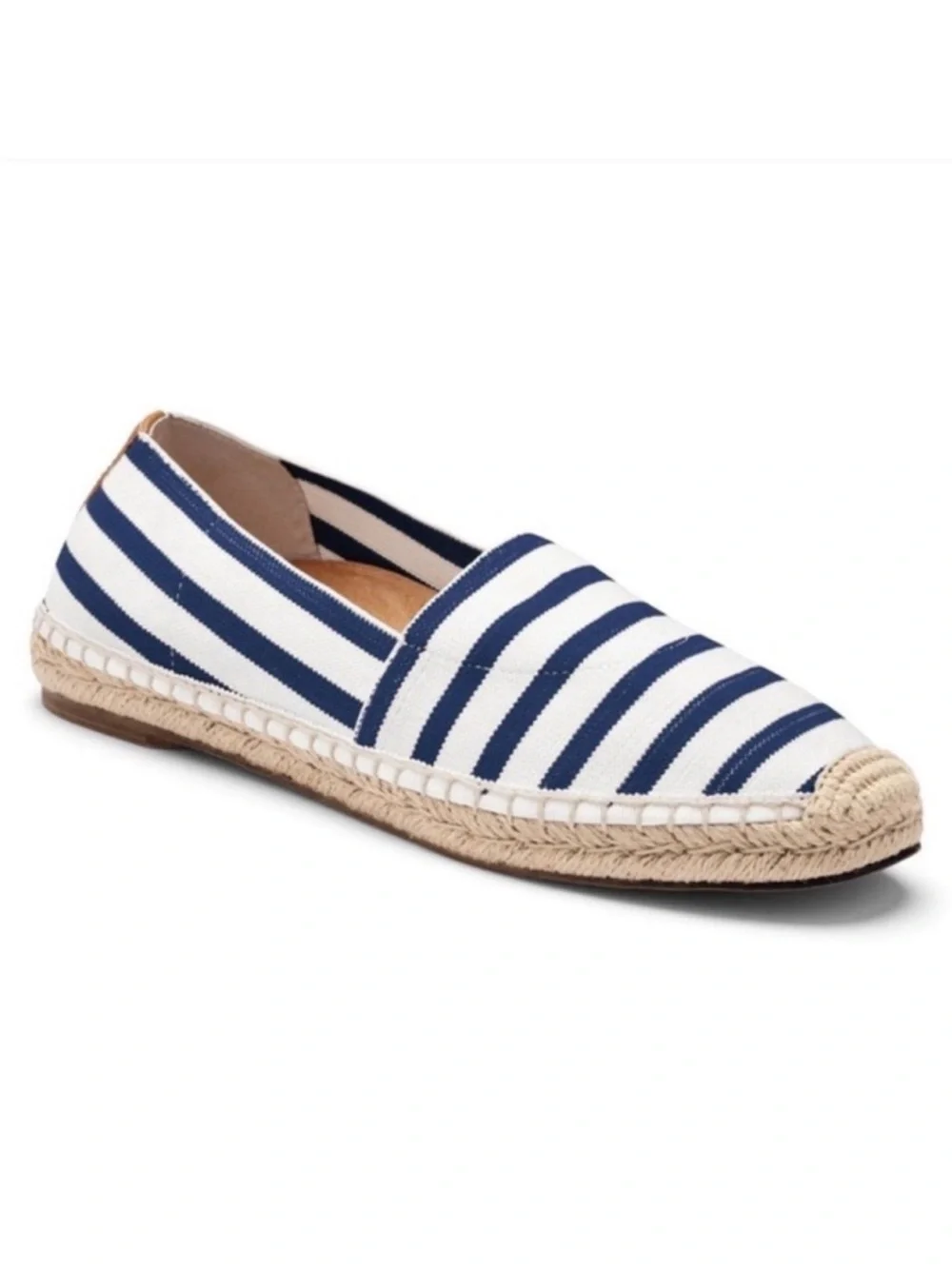 Vionic Valeri Espadrilles Nautical Summer Vacation Travel Cruise Size 7
